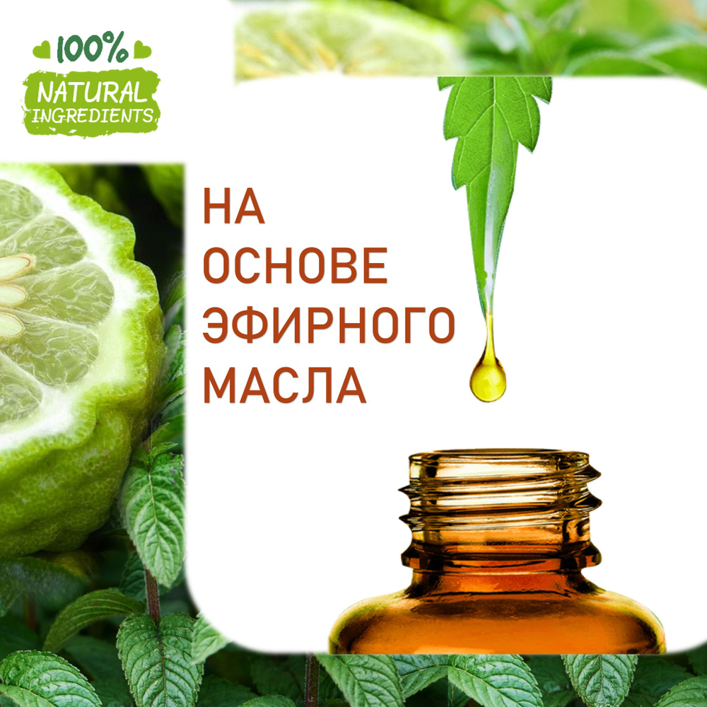 Бергамот и мята, отдушка для свечей и мыла