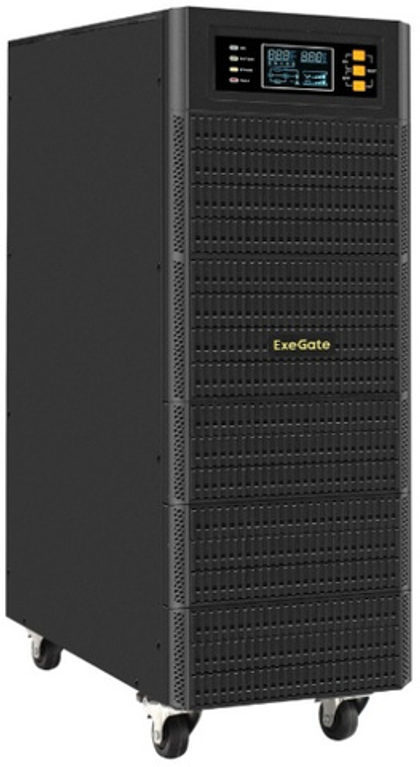 Источник бесперебойного питания Exegate PowerExpert TL-575-10kVA.192V.LCD.AVR.T.USB.RS232.SNMP