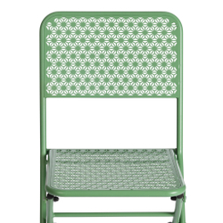 Стул Secret De Maison Villa стальной сплав, 44х42х83см, зеленый (Комплект из 2 шт.)