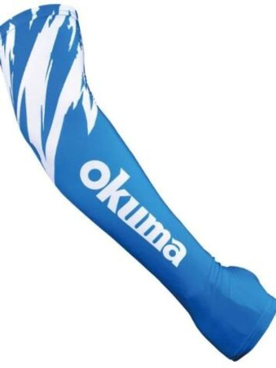 Рукав Okuma blue motif sleeves-M (100% Polyester UPF50+)