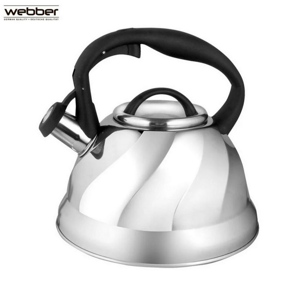 Чайник со свистком Webber BE-0525 (3л.) для плит