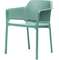 Пластиковый стул Net мятного цвета | Nardi | Италия