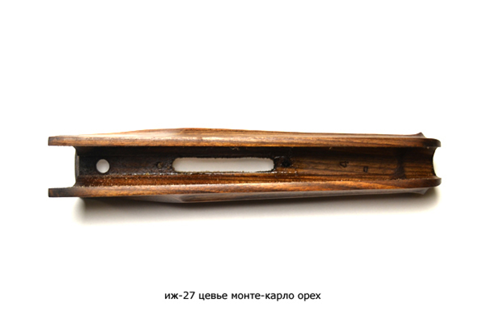 Приклад и цевье на ИЖ-27 Монте-Карло орех, после 88 года, 12 калибр
