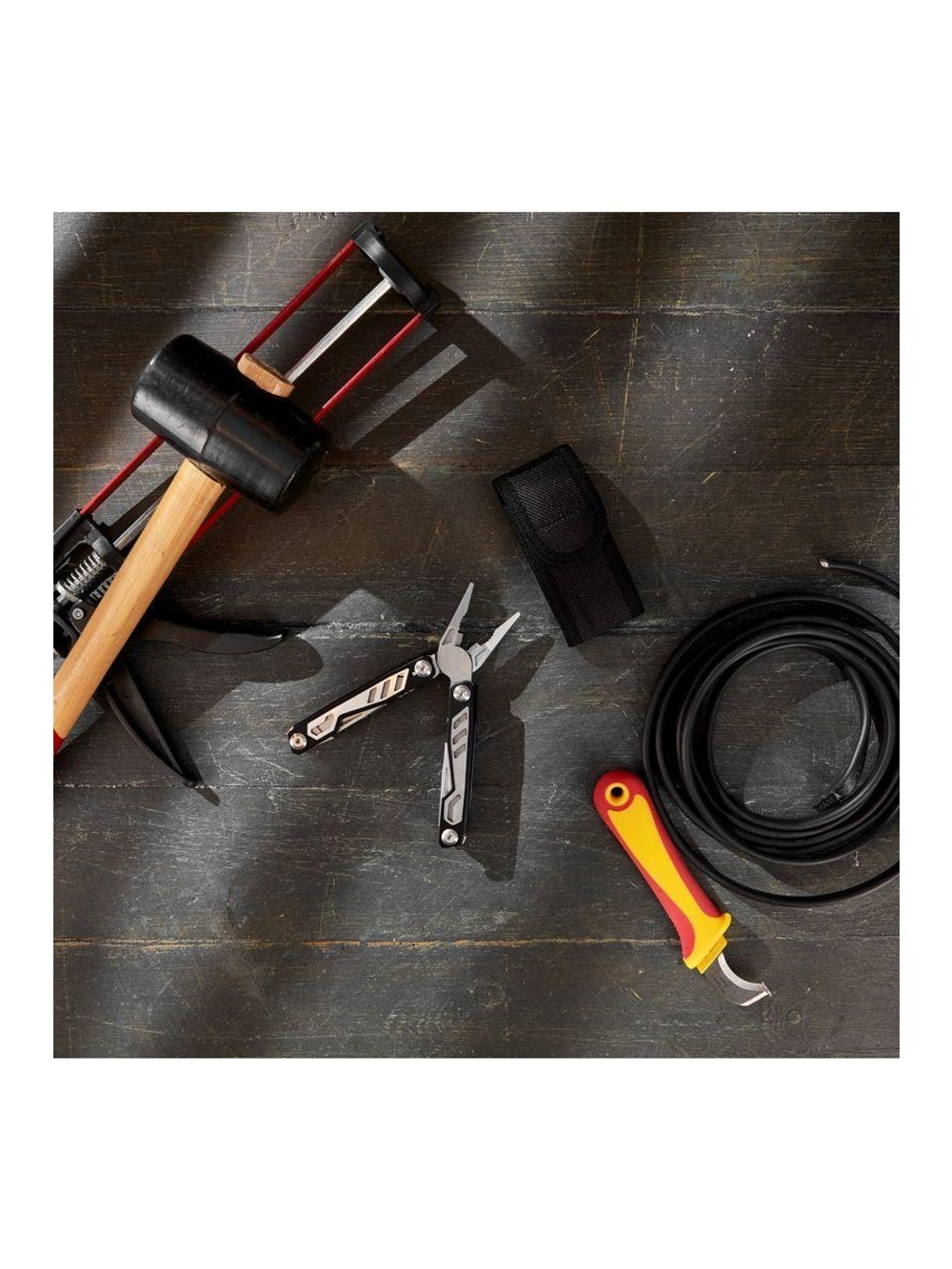 Мультитул 14 в 1 155мм Kranz KR-12-4947-2