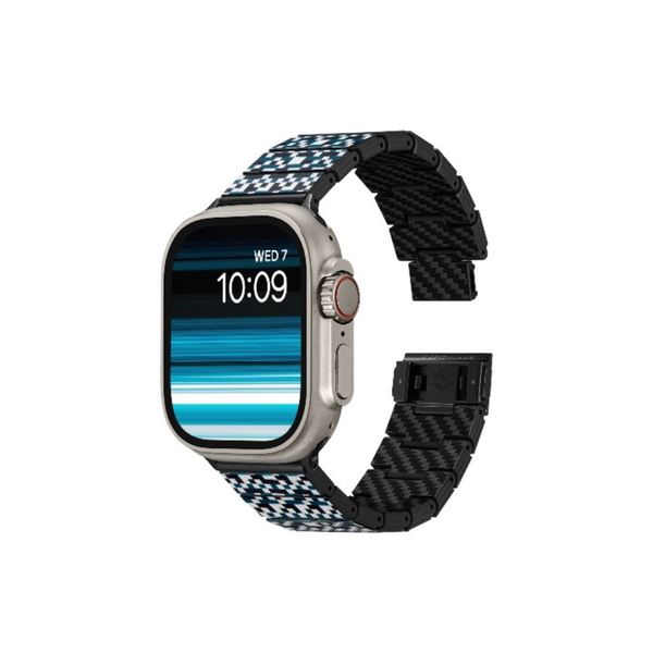 Браслет PITAKA Carbon Fiber Watch Band для Apple Watch Мозаика | Mosaic