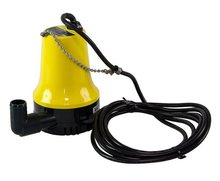 Помпа осушительная, 12 В, 63 л/мин, 4 м