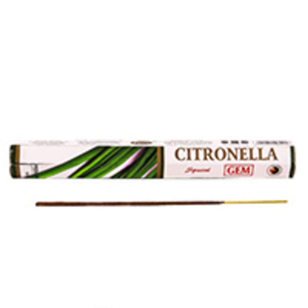 Ppure Gem Citronella шестигранник Благовоние Цитронелла