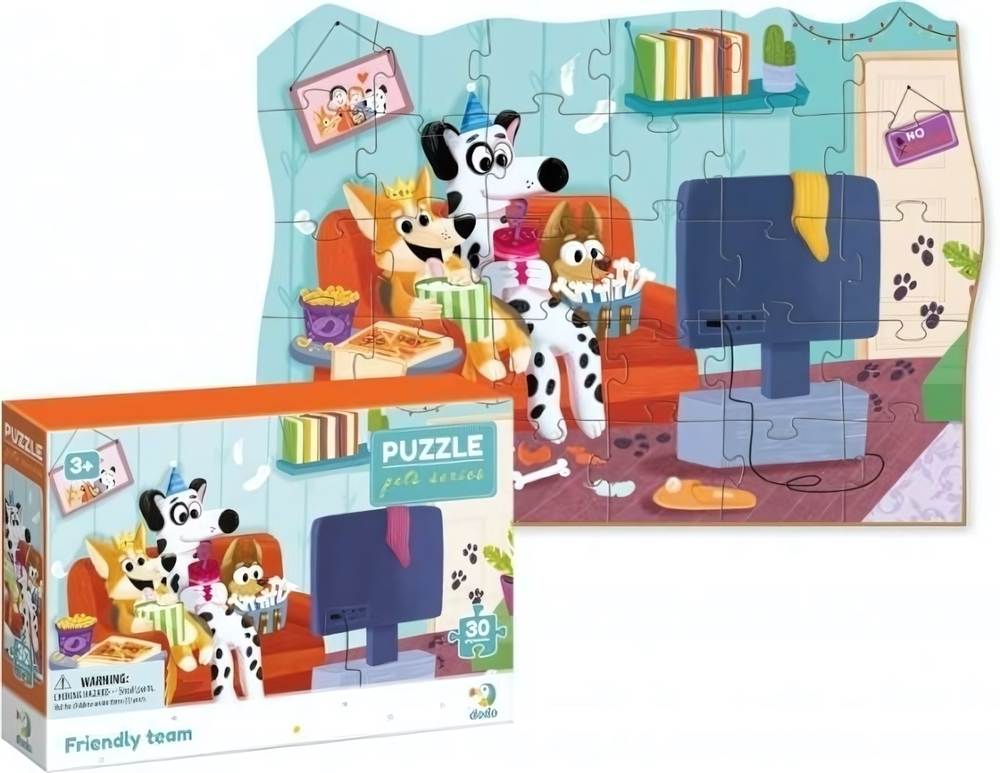Пазл 30эл. "Дружная команда" (Dodo)
