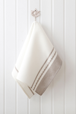 Полотенце кухонное 50х70 Luxberry Breakfast белое Португалия