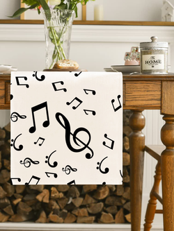 Скатерть-дорожка "Ноты"