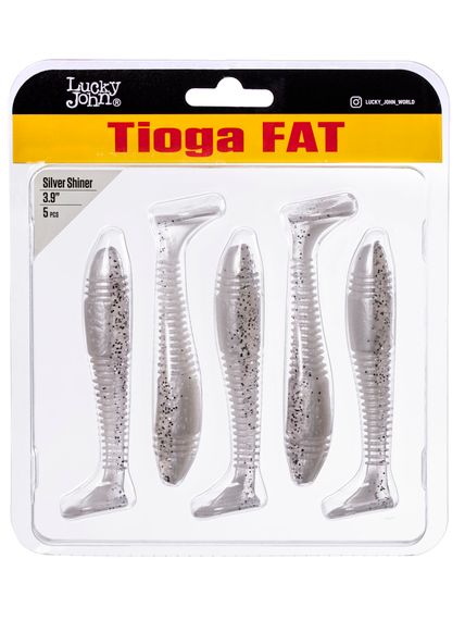 Виброхвосты съедоб. искусст. LJ Pro Series TIOGA FAT 3.9in (10.00)/Z02 5шт.