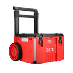 Ящик для инструментов системы STACKIN P.I.T. HTLB02-4933 (44л, 495х400х388мм, ручка, колеса 4,63кг)