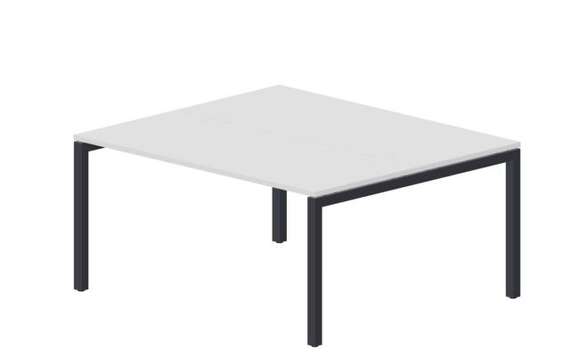 Составной стол Polo на 2 рабочих места 1580х1366х750мм (4 громмета)