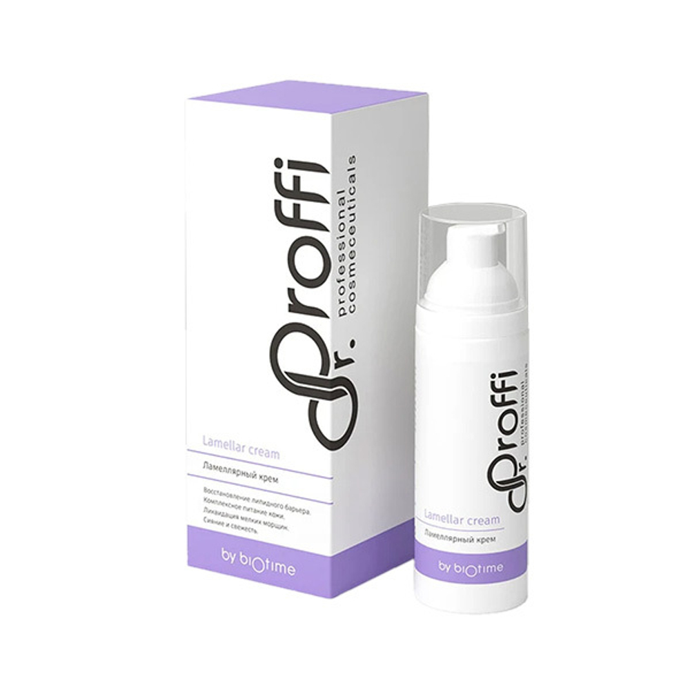Ламеллярный крем для регенерации и поддержания липидного слоя кожи Doctor Proffi by Biotime Lamellar Cream 50мл