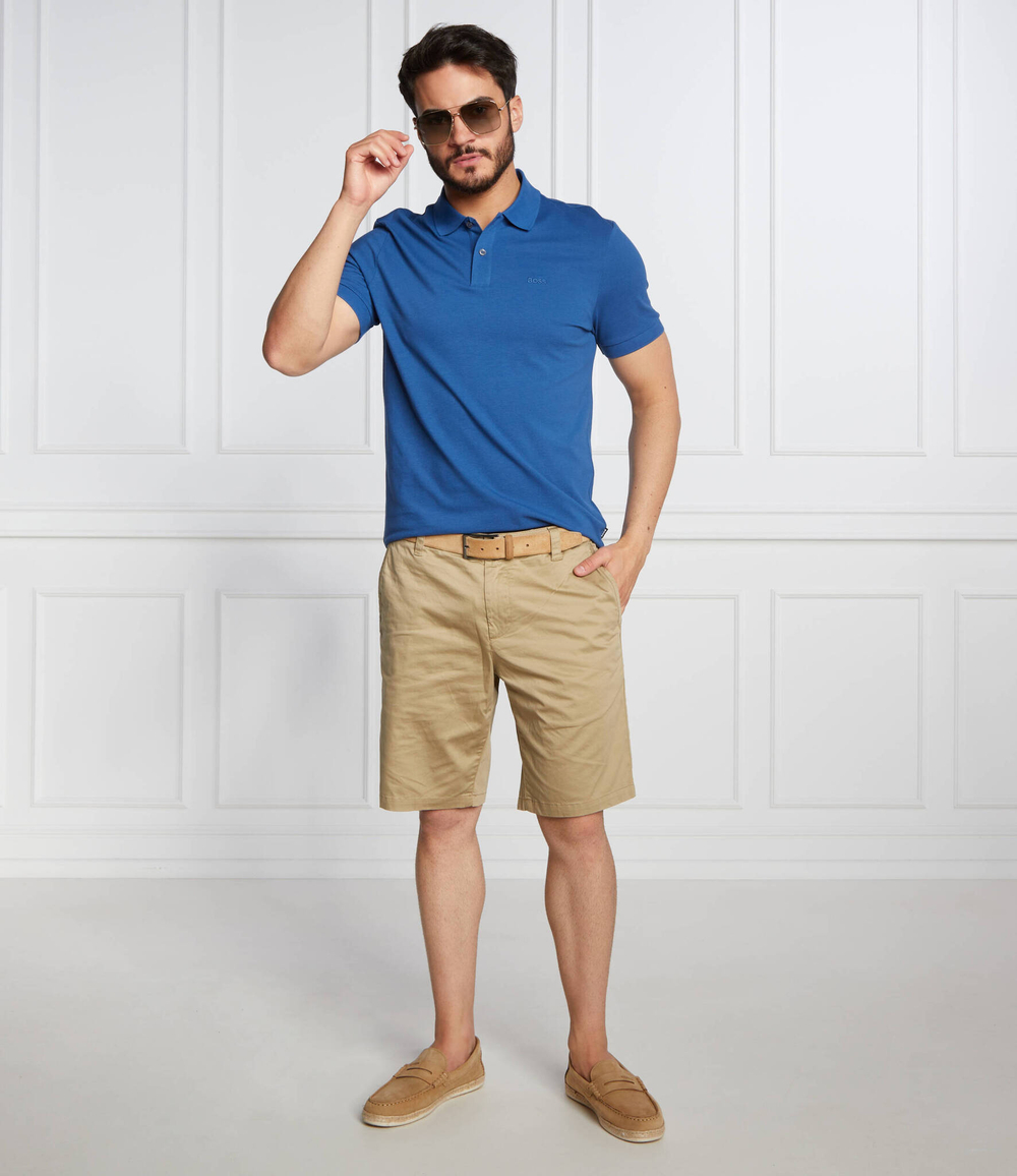 Поло Pallas BOSS BLACK - темно-голубой(50468362)