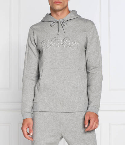 Худи soody 2 BOSS GREEN - серый(50477131)