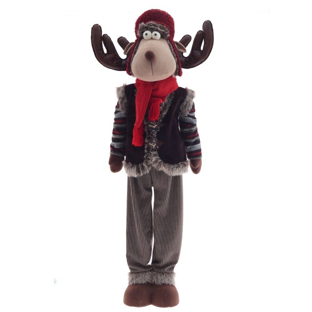 GAEM Игрушка набивная "Олень" (телескоп ноги), L93 W44 H191/109 см