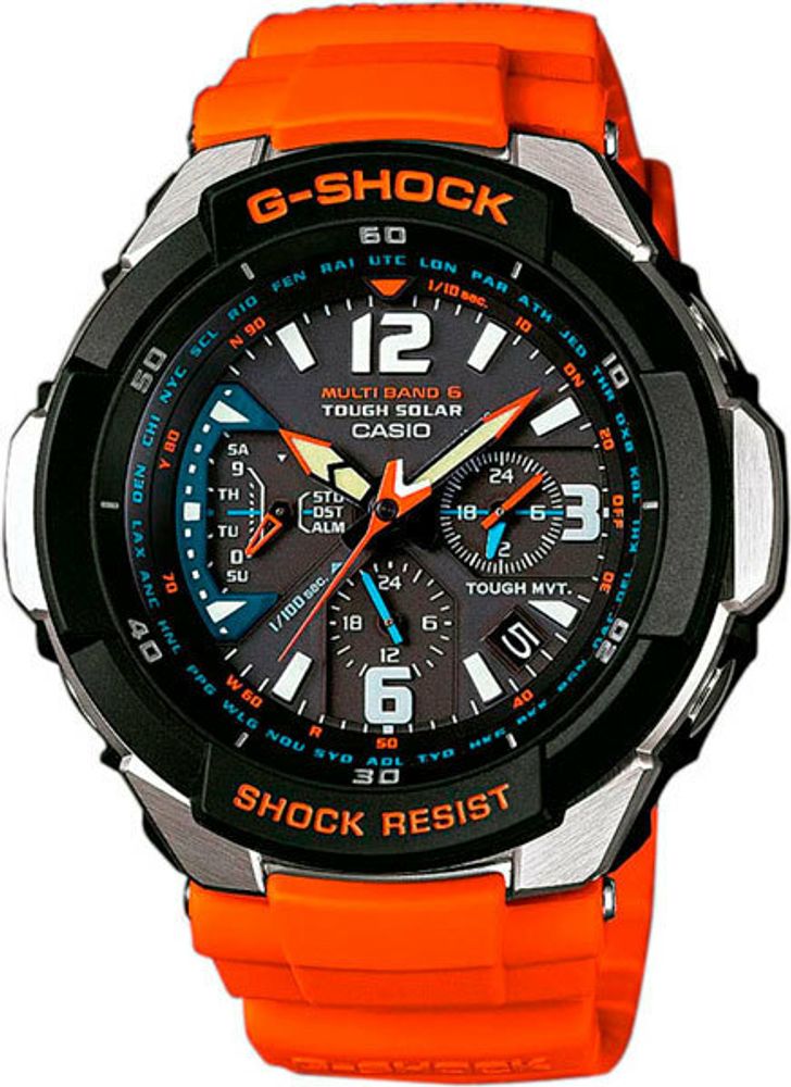 Японские наручные часы Casio G-SHOCK GW-3000M-4A с хронографом