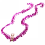 Мишура 2м 5см «Классика» розовый