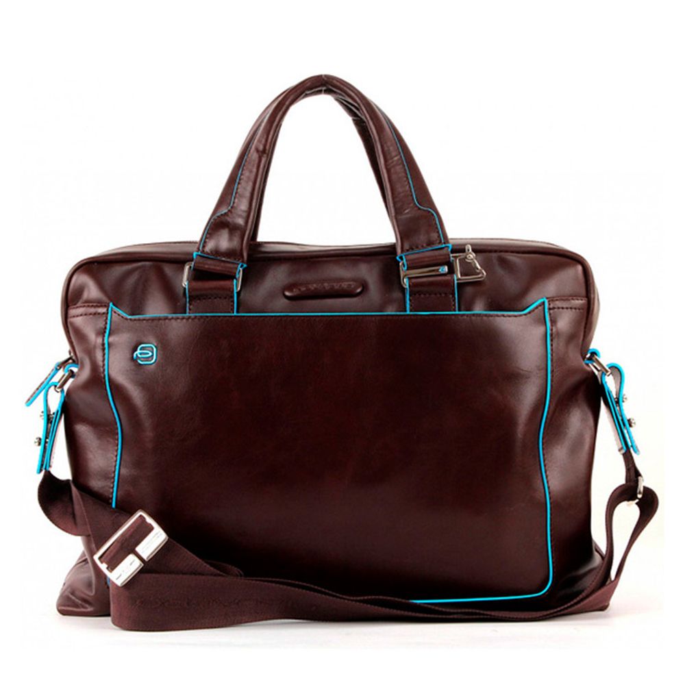 Сумка Piquadro Blue Square коричневая телячья кожа (CA3335B2/MO)