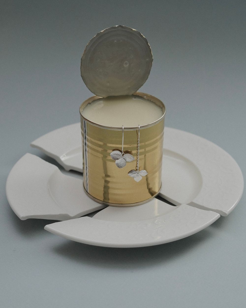 Серьги Гортензия Гранд