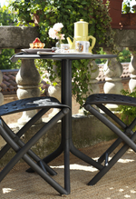 Стол пластиковый обеденный Nardi Spritz + Spritz Mini, антрацит