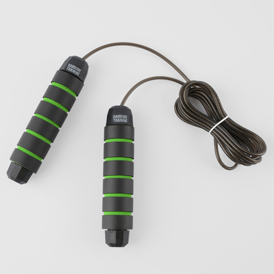 Скакалка Hardcore Training Skipping Rope Black/Green