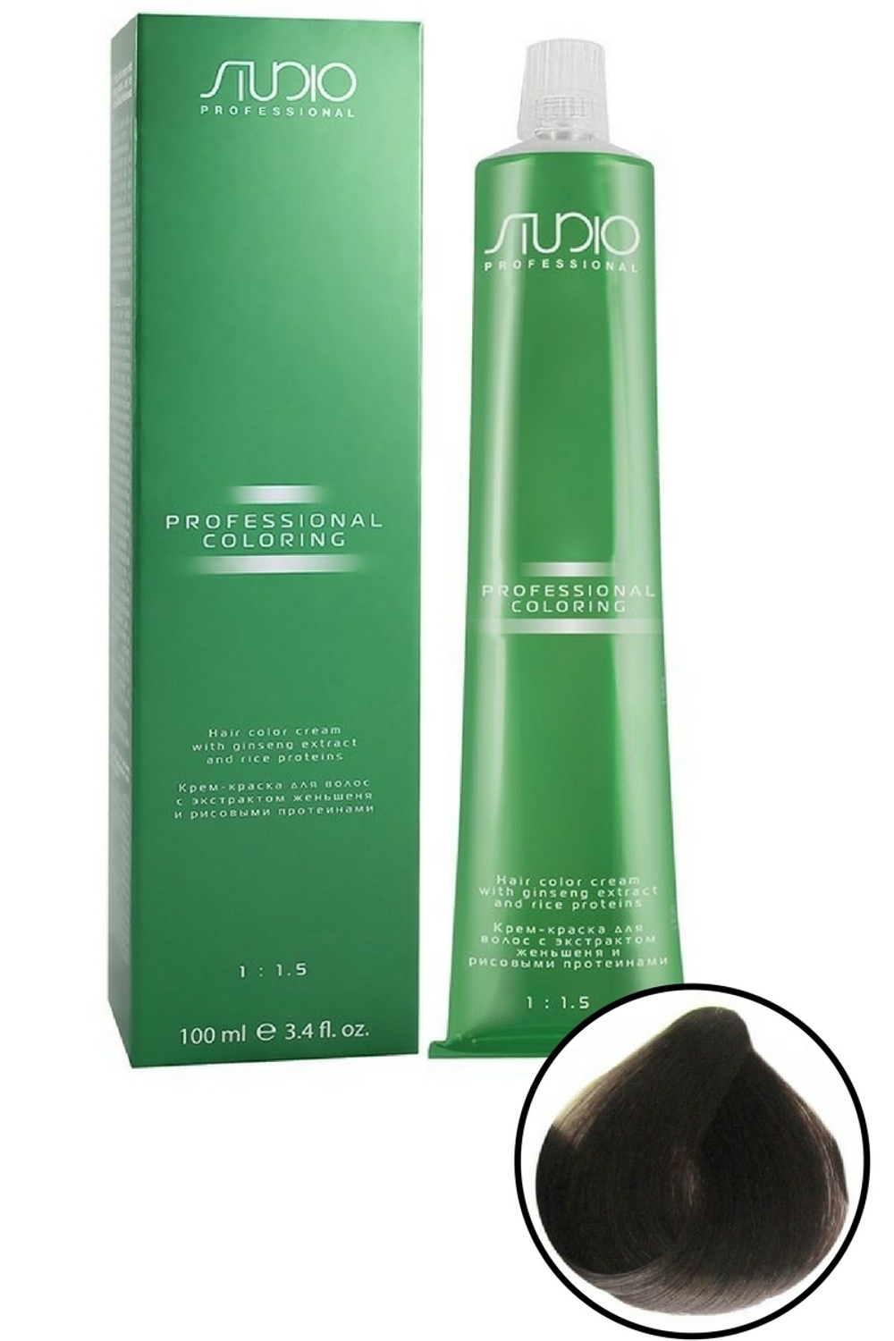 СТ №5,85 светлый коричнево- махагоновый 100мл