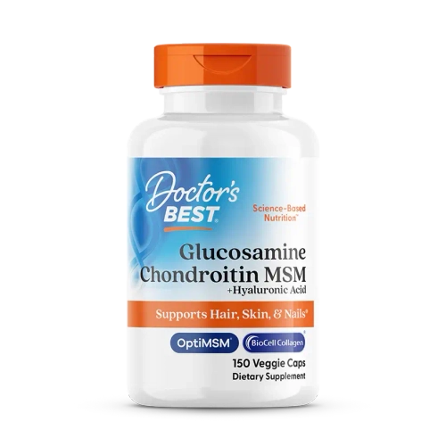 Glucosamine Chondroitin MSM + Hyaluronic Acid 150 капсул Doctors Best