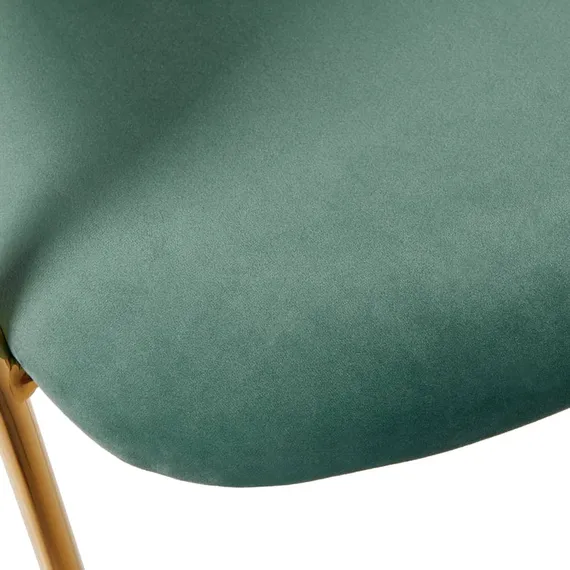 Стул Drixen мятный велюр с золотыми ножками