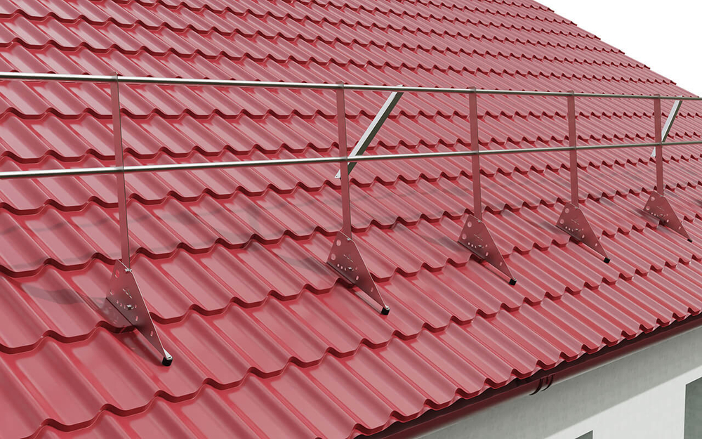 Кровельное ограждение Fachmann KO/SK/600-2-3000