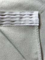 Штора блэкаут 100% светонепроницаемая 150х270 см, молочная