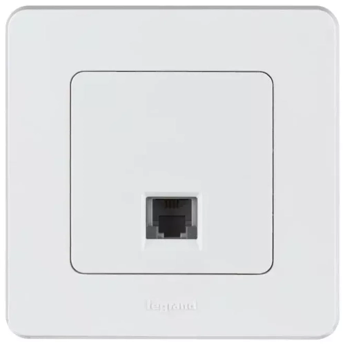 INSPIRIA Розетка RJ11 белый 673820