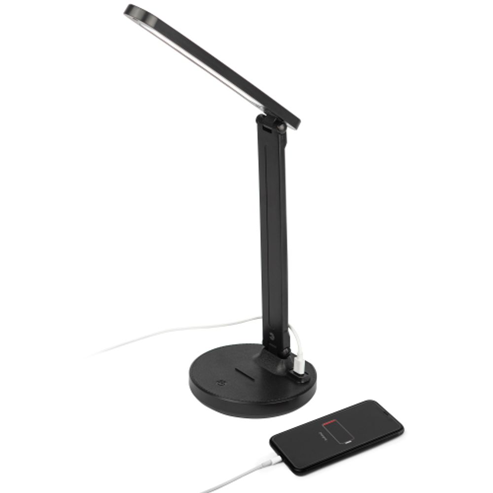 Настольный светильник ЭРА NLED-511-6W-BK светодиодный аккумуляторный черный