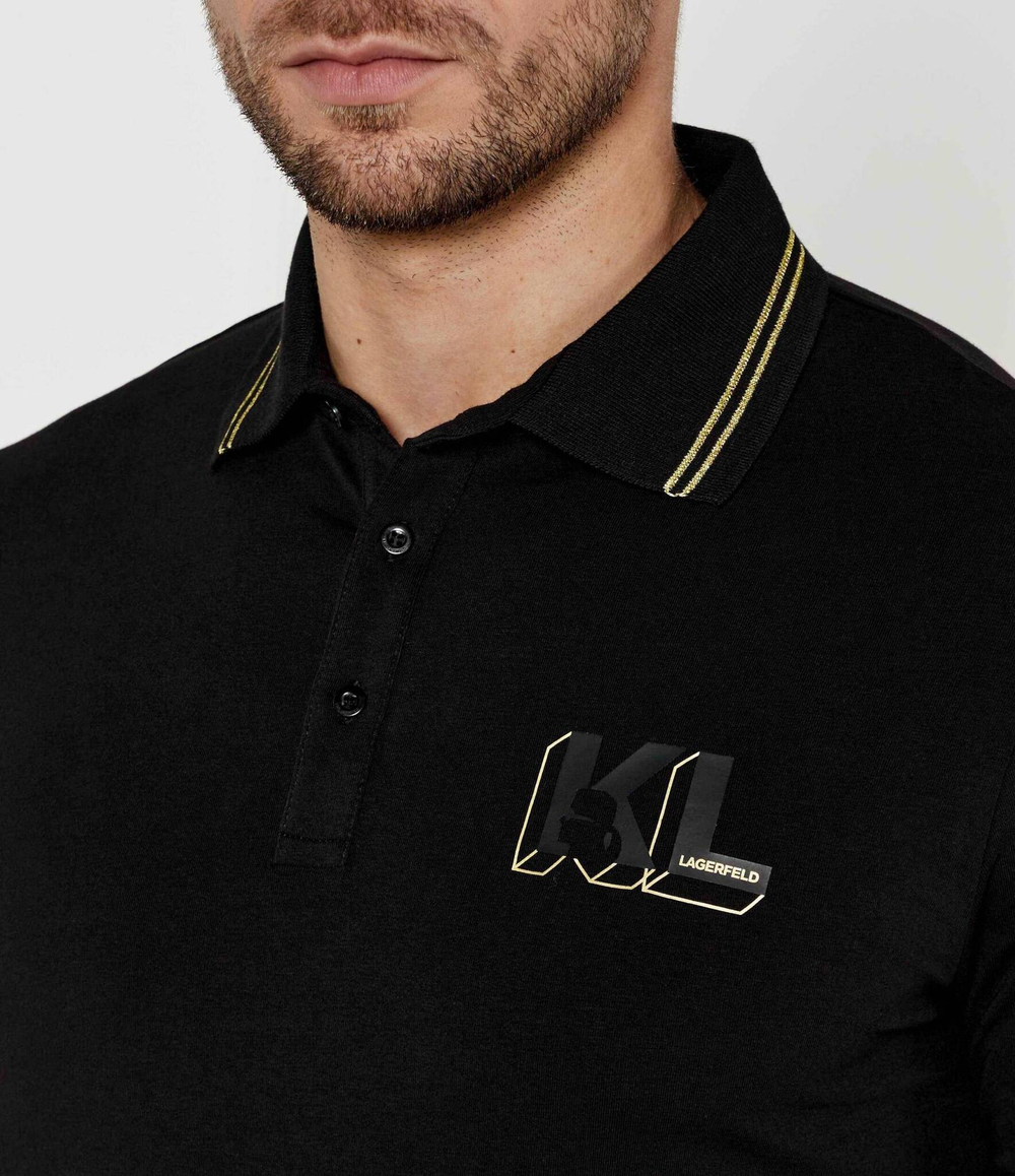 Поло Karl Lagerfeld - черный(745462 551235)