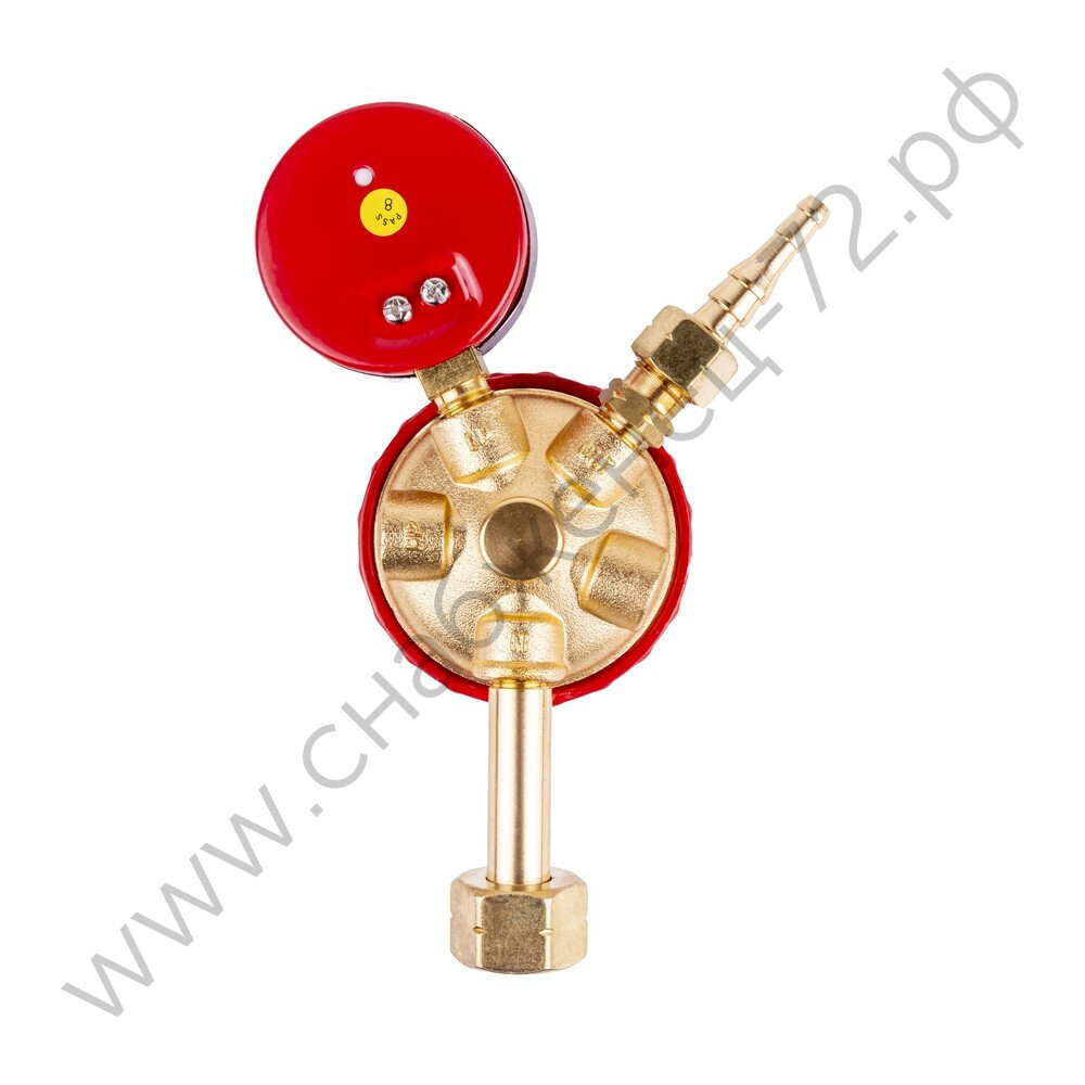 Редуктор FoxWeld  БПО-5-СВ-М (пропановый, 1 манометр, пр-во FoxWeld/КНР)