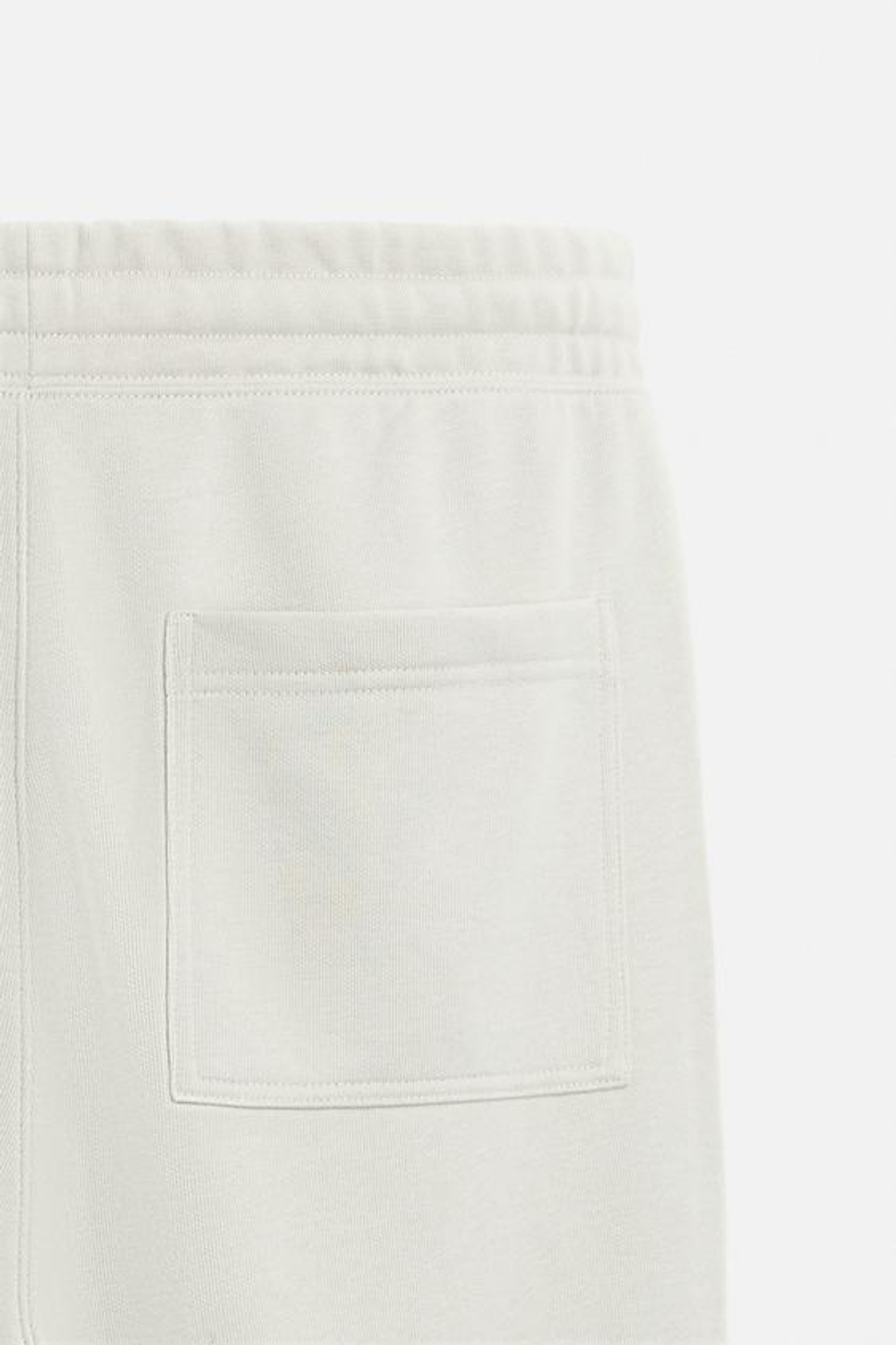 ZARA БАЗОВЫЕ БРЮКИ-ДЖОГГЕРЫ, ЦВЕТ ЛЬДА