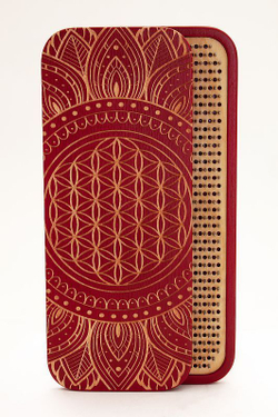 Доска садху Ом на мандале алюминиевые гвозди