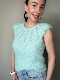 МК Топ, пряжа MOSS от O’YARN