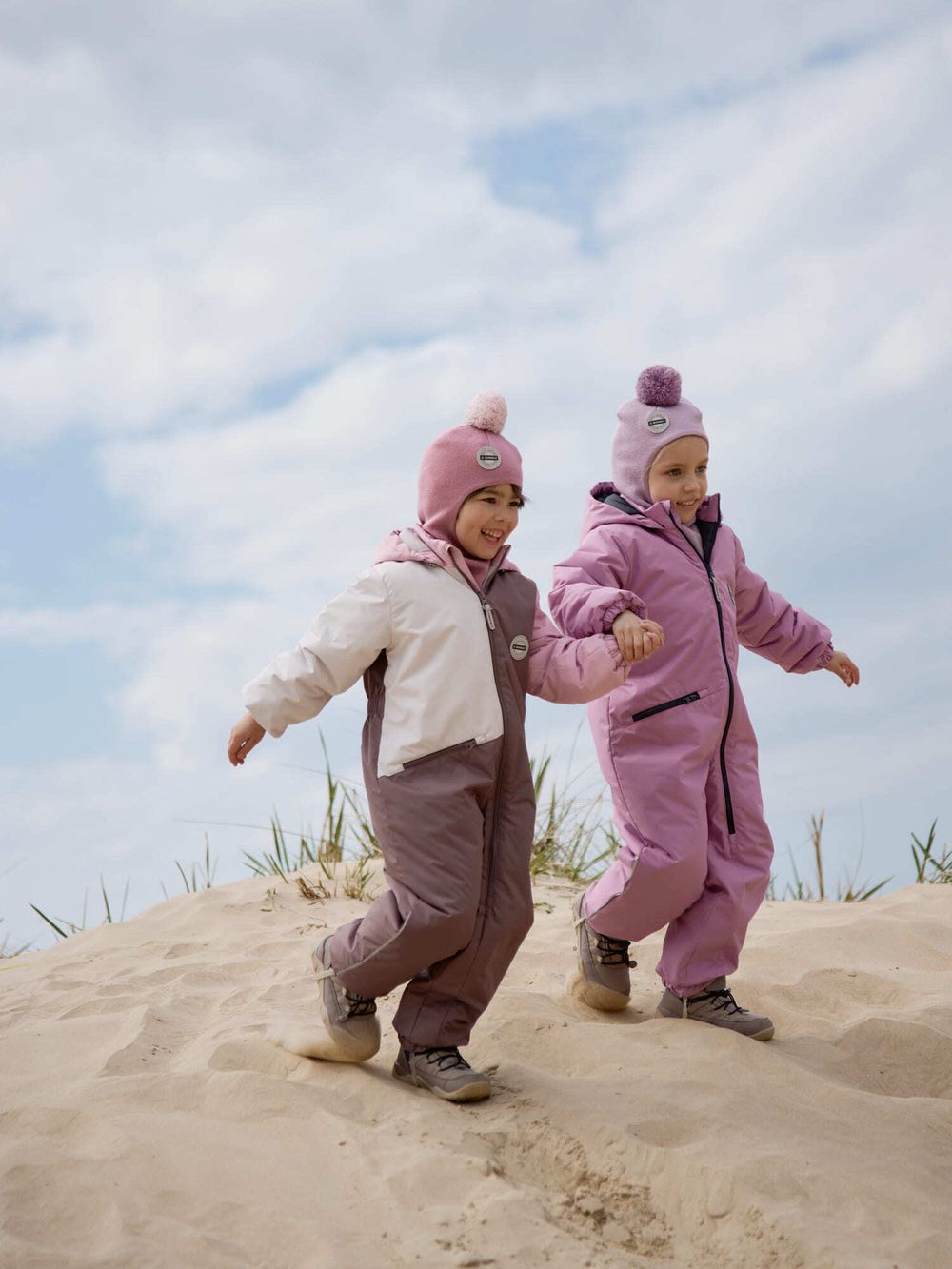 Комбинезон демисезонный Колор блок "Мокко"