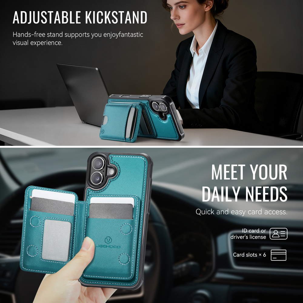 Чехол CaseMe Cardholder 2 in 1 iPhone 17