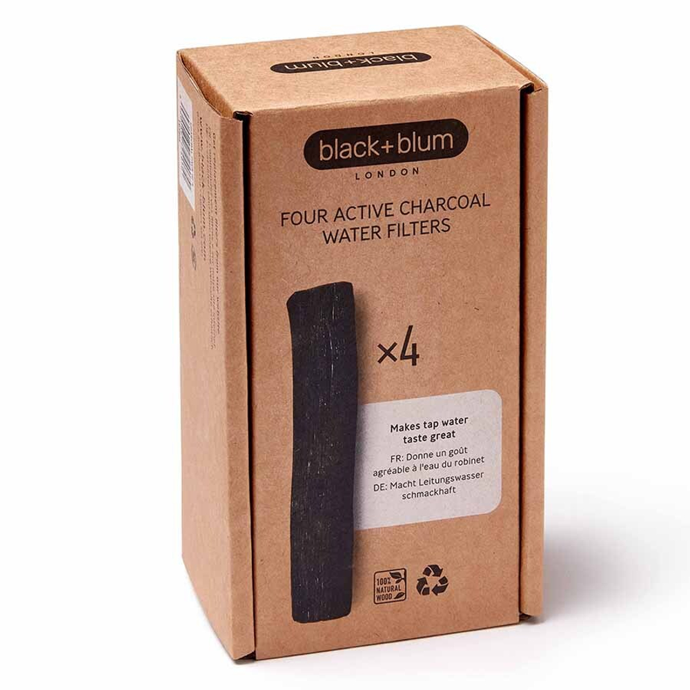 Набор угольных фильтров-ионизаторов black+blum, 4 шт.