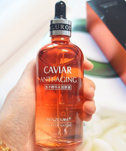 Антивозрастная сыворотка с экстрактом чёрной икры, 100мл