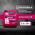 CT 17/2,5 PRO Грунтовка морозостойкая водно-дисперсионная глубокого проникновения (ЦЕРЕЗИТ)