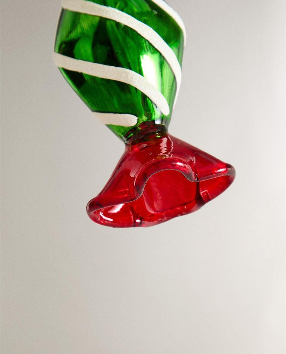 ZARA HOME НОВОГОДНЕЕ УКРАШЕНИЕ «КОНФЕТА», ЗЕЛЕНЫЙ