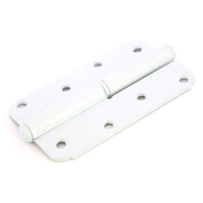 Петля Кунгур ПН1-110 белая б/ш накл. левая