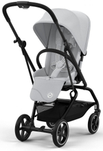 Прогулочная коляска Cybex Eezy S Twist Plus 2 BLK Fog Grey с дождевиком