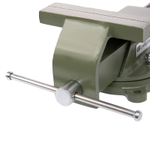 Тиски слесарные, 150 мм, стальные, поворотные Сибртех