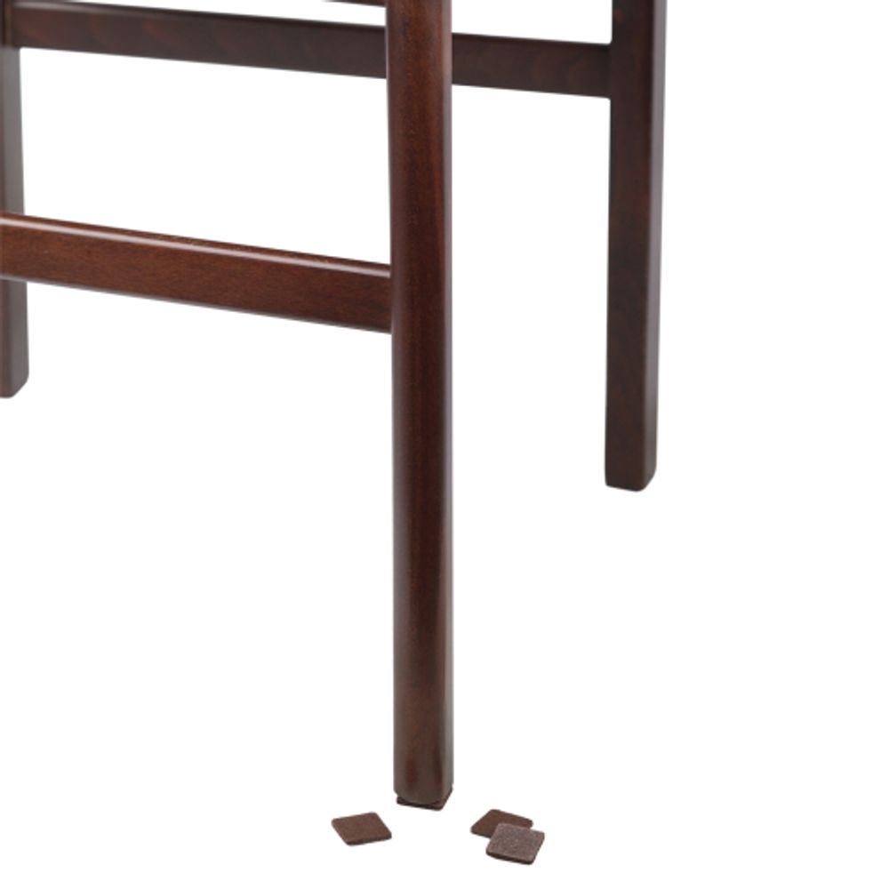 Накладки СИЛА SFELT-22х22 защитные фетровые самоклеящиеся квадратные 22х22 мм 24 шт. | Сила