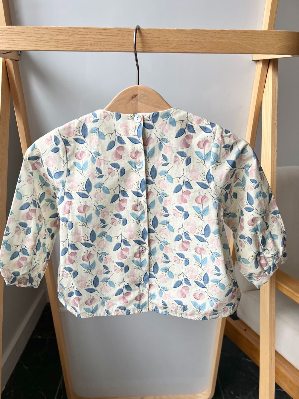 Хлопковая блузка Les Lutins, 80